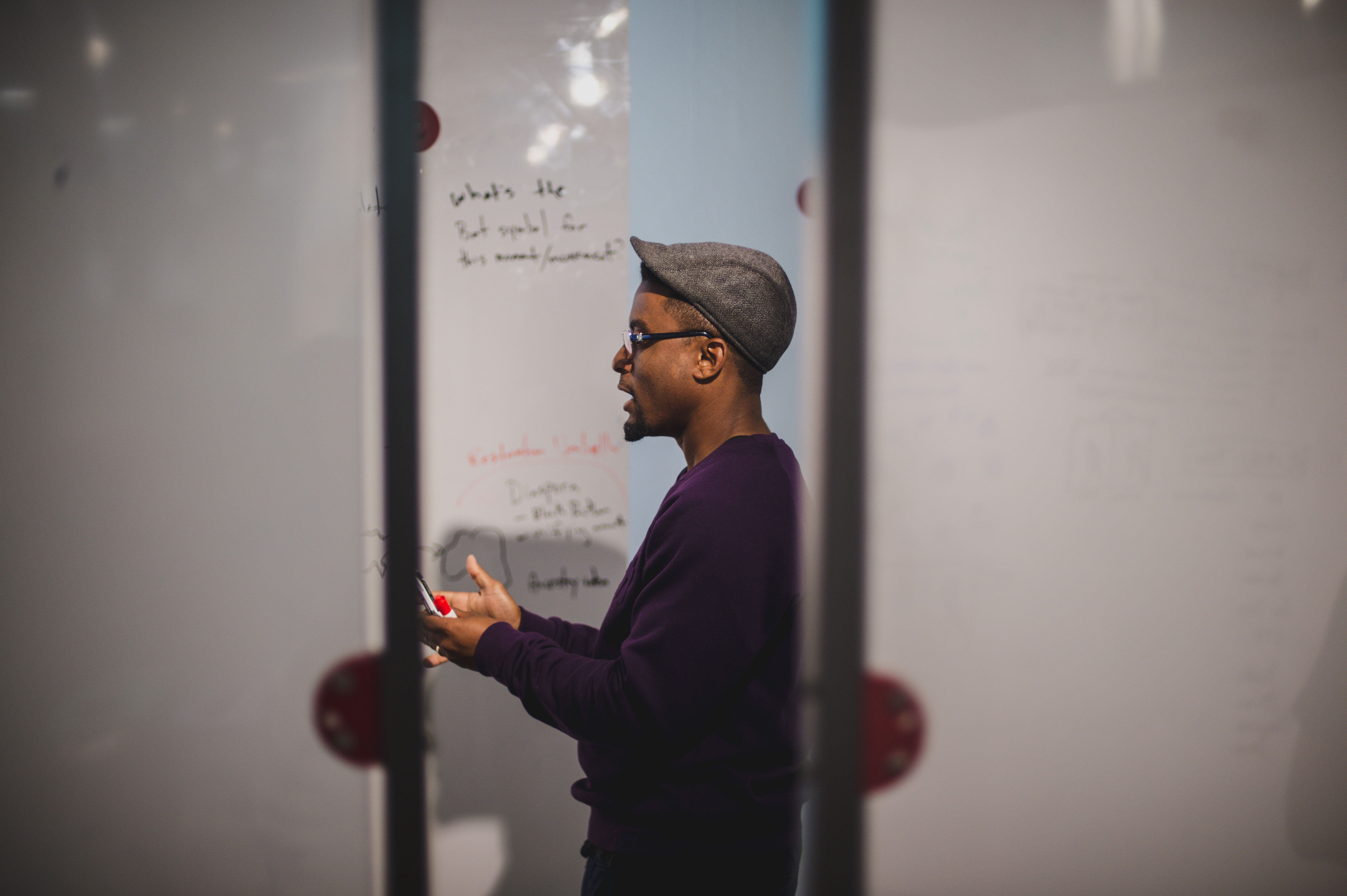 Brandon teaching at Stanford d.School